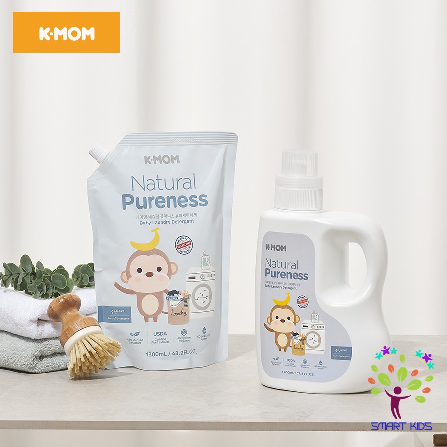 [Mã 88FMCGSALE1 giảm 10% đơn 250K] Nước Giặt Đồ Sơ Sinh Hữu Cơ K-Mom Hàn Quốc - Nước Giặt Kmom