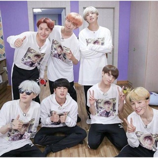 (Tặng ảnh BTS)ÁO BTS JK thỏ một nắng