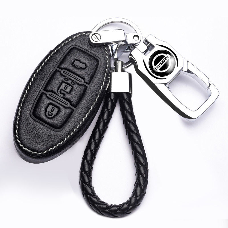 Túi da đựng chìa khóa Nissan cho xe hơi