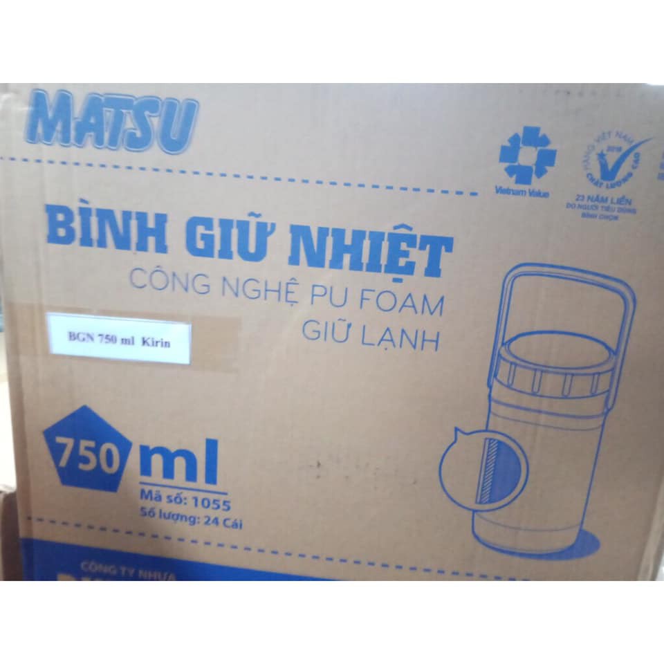 BÌNH GIỮ NHIỆT DUY TÂN 750ml