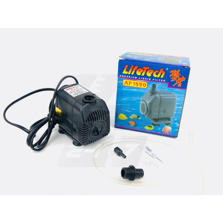Máy Bơm Chìm Hồ Cá, Thủy Canh LIFETECH AP-1550 | Công Suất: 18W