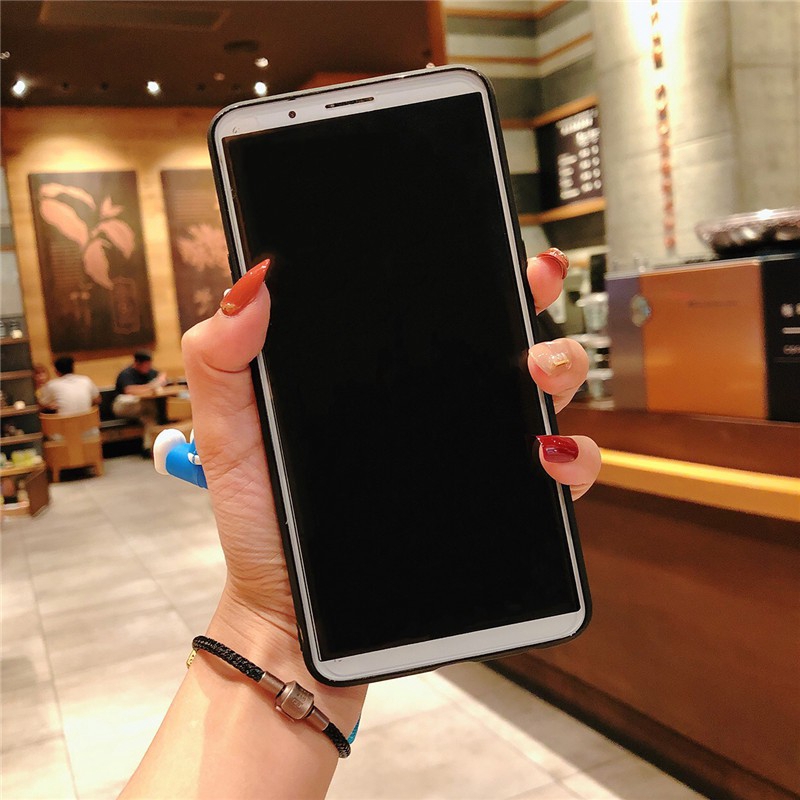 Ốp điện thoại TPU mềm có dây đeo và móc khóa cho OPPO A52 A92 A31 A91 2020 A1K A3s A5s A7 A12e F11 Pro Realme 6i 5i 5s XT C1 C2 Pro | BigBuy360 - bigbuy360.vn