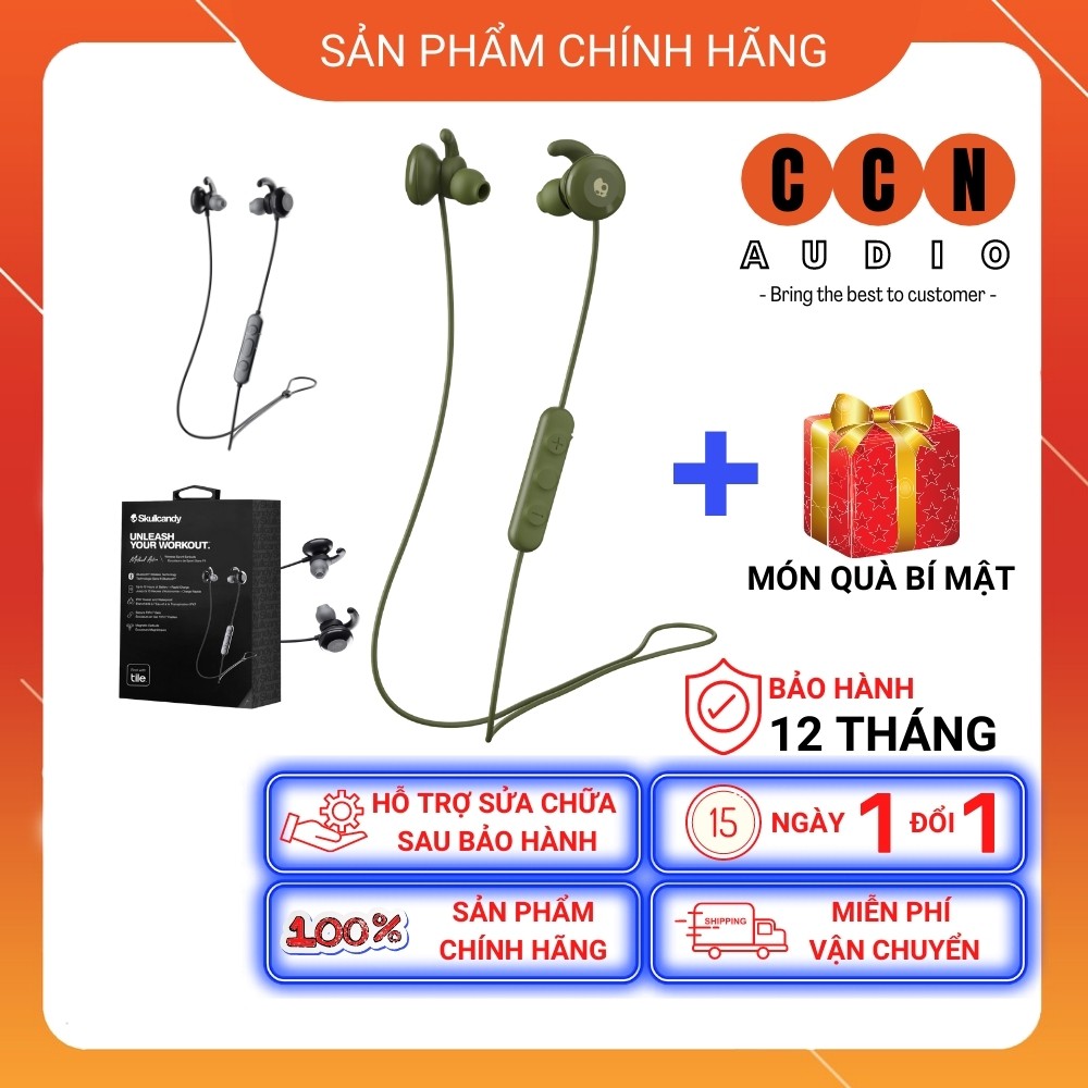 Tai nghe Skullcandy Method Active Wireless inear dòng Active hỗ trợ chơi thể thao