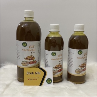 Cốt gừng nghệ gấc hạ thổ cho body 1 lít