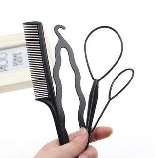 Bộ 4 dụng cụ tạo kiểu tóc đa năng