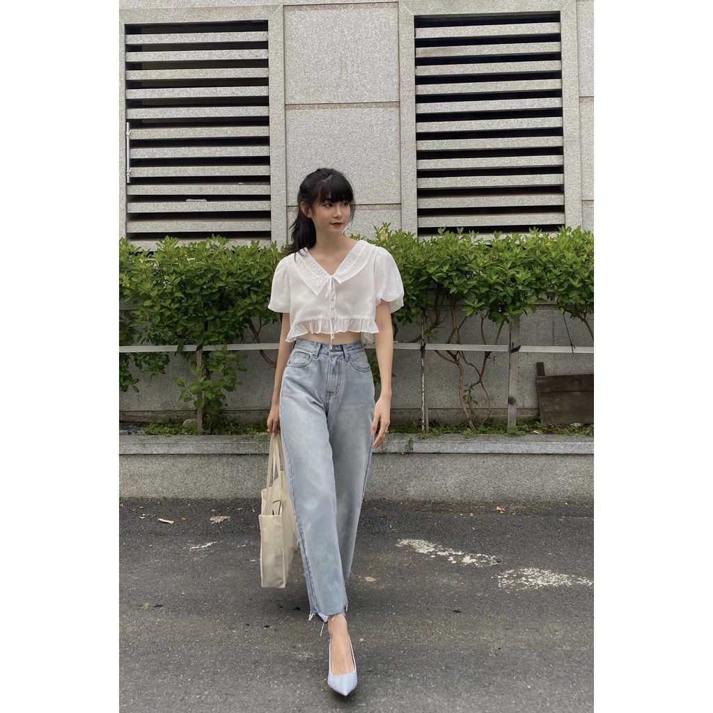Quần jeans dài ống đứng REG JEANS