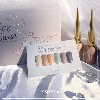 Sơn gel cao cấp Estemio Nail 🔰𝐅𝐫𝐞𝐞𝐒𝐡𝐢𝐩🔰 Swan Winter 2020 ⚜️Chai Lẻ⚜️ 100% hàng chính hãng Hàn quốc