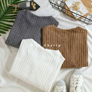 ÁO NHUNG ULZZANG TAY BỒNG
