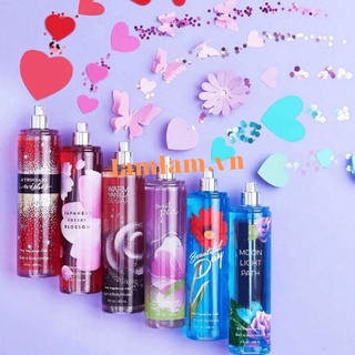 [ ĐỦ MÙI ] Xịt thơm toàn thân Bath& Body Works 236ML