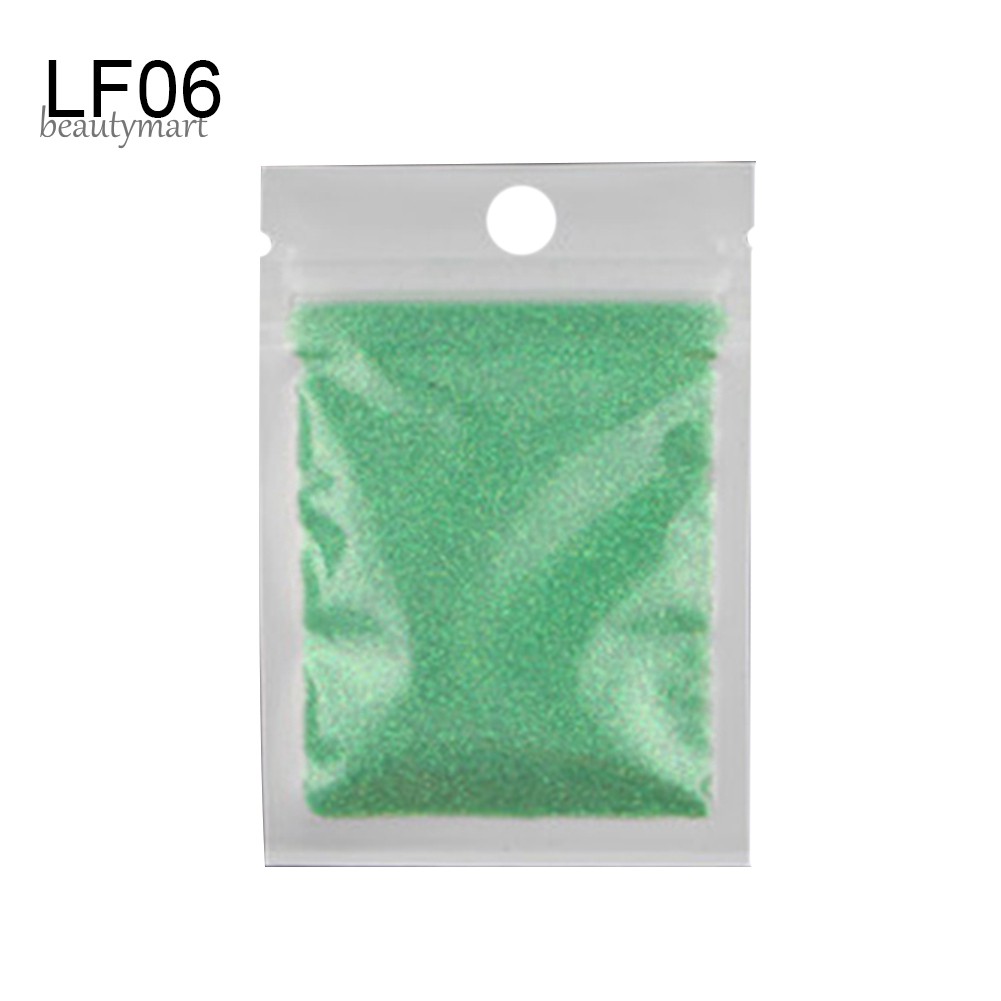 [Hàng mới về] Bột kim tuyến tự trang trí móng tay 100g 12 màu