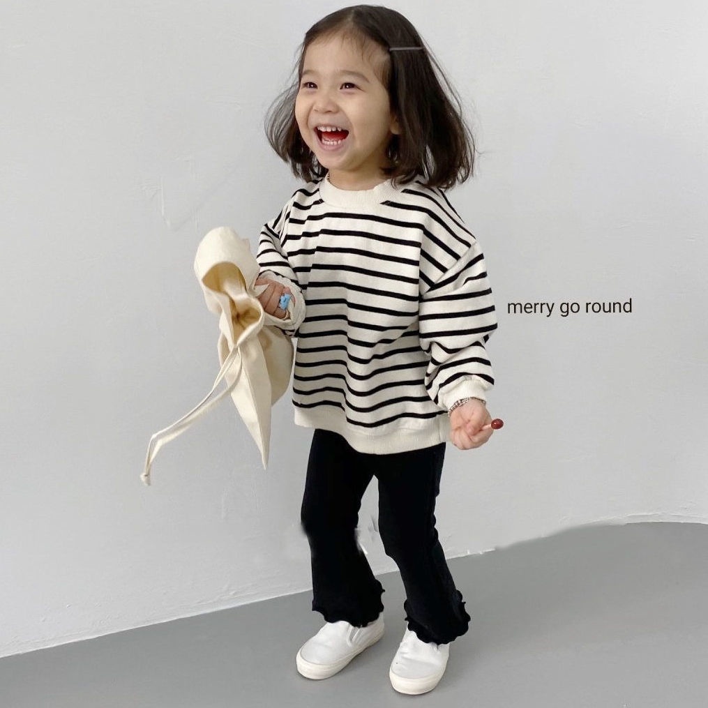 [Babycat] Hàng Có Sẵn Quần Ống Loe Co Giãn Màu Trơn Thời Trang Xuân Thu Phong Cách Nhật Bản Hàn Quốc 22 Kiểu Dáng Mới Cho Bé Gái