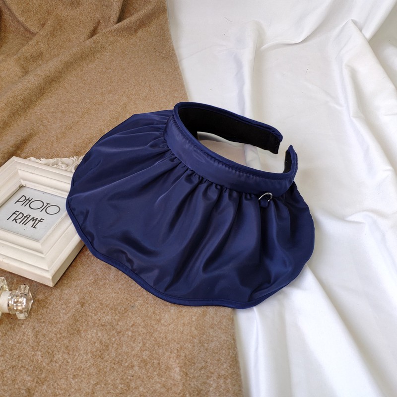 Mũ Chống Nắng Mùa Hè Kiểu Vỏ Sò Màu Tương Phản Phong Cách Hàn Quốc Cho Nữ