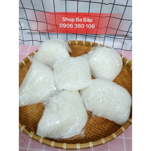 (Ship nhanh) Bánh canh bột lọc tươi sợi trong dai ngon không chua gói 500g