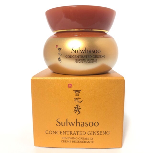 Kem tái tạo và trẻ hóa da từ nhân sâm cô đặc Sulwhasoo Concentrated Ginseng Renewing Cream ex