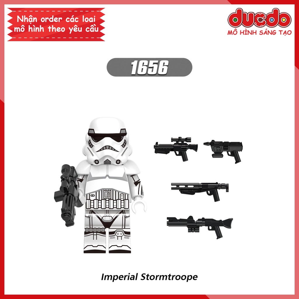 Minifigures nhân vật Star Wars Chiến tranh giữa các vì sao - Đồ chơi Lắp ghép Xếp hình Mô hình Mini XINH X0307