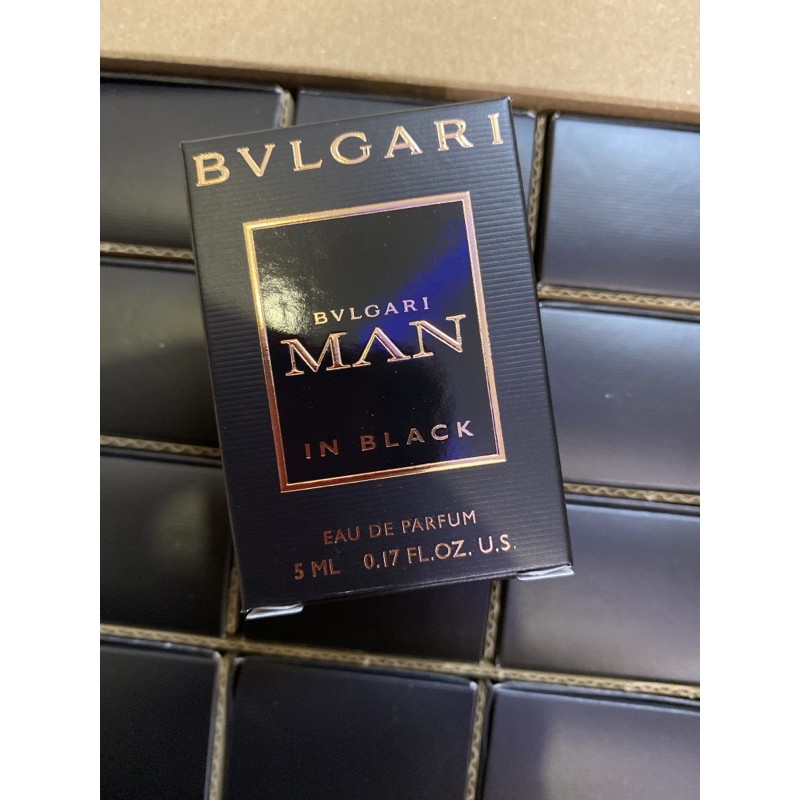 Nước hoa mini Bvlgari Man In Black For Men 5ml