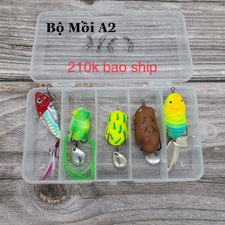 Bộ mồi a2 _ chuyên lure lóc chất lượng 8kjad6ds