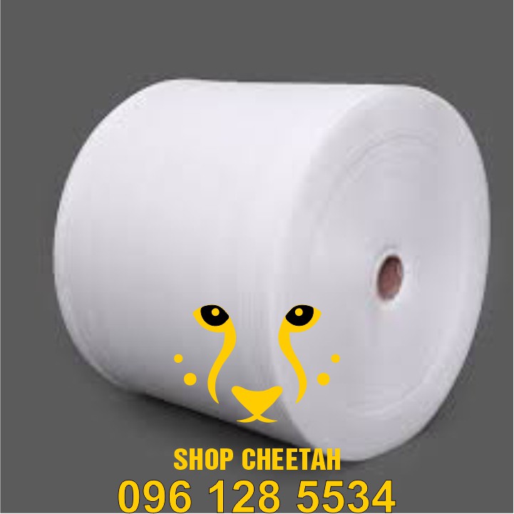 [Cuộn 150m x 50cm] Xốp mút trắng 2mm chống sốc cho hàng hóa dễ vỡ – Màng xốp Foam dùng trong vận chuyển hàng và lót sàn