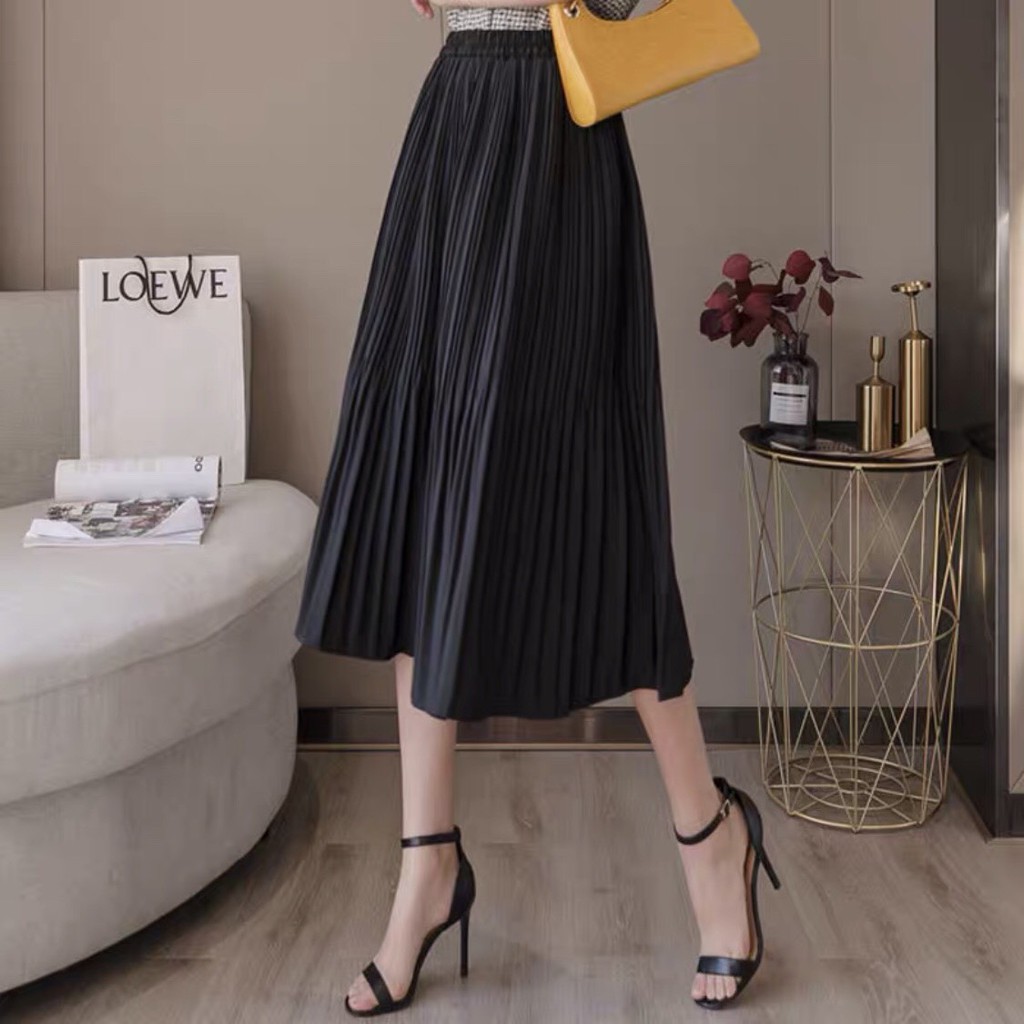 [Mã FAGREEN55 giảm tới 30K đơn 99K] Chân váy xếp ly dài hàng đẹp chân váy nữ dài CV308💕 | BigBuy360 - bigbuy360.vn