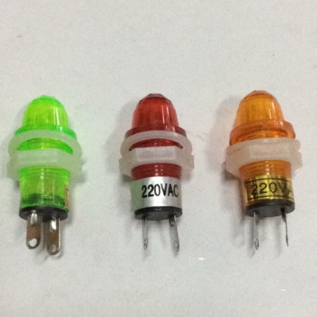 Đèn báo pha 2 chân 220v