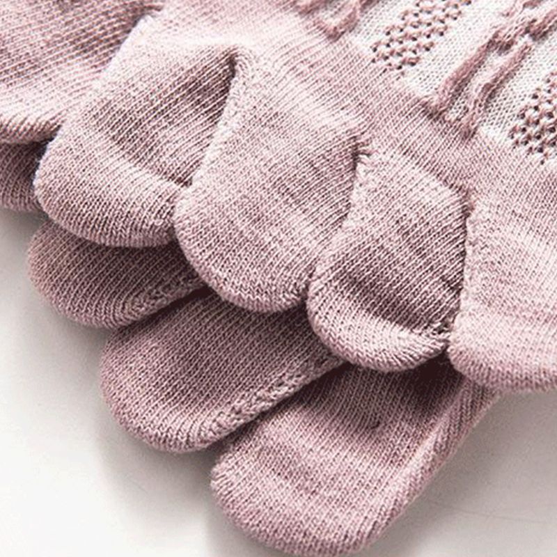 Xiangbao Tất Thuyền xiangbao Năm Ngón Cắt Thấp Phối Lưới Vô Hình Mùa Hè Cho Nữ