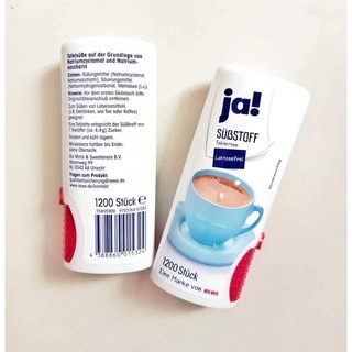 Đường ăn kiêng Ja Substoff hàng Đức - Lọ 1200 viên