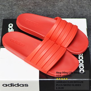 Dép Adidas Cloudfoam Plus Mono 2019 màu đỏ