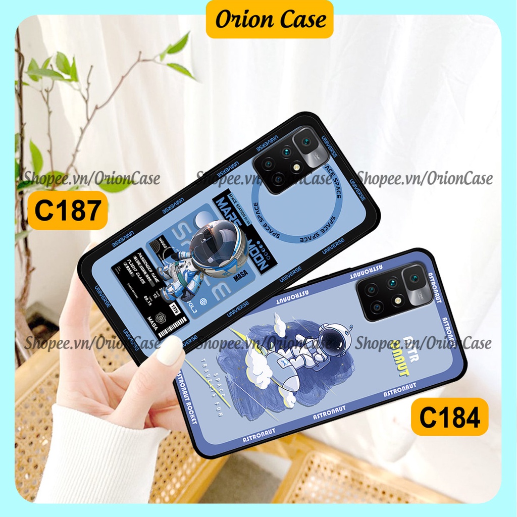 Ốp Xiaomi Redmi 10 in hình astronaut pro nasa, moutain cá tính.ốp lưng chống sốc.
