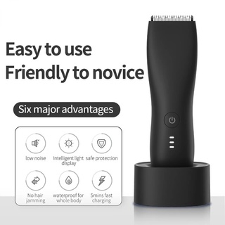  Máy tỉa lông vùng kín nam chuyên nghiệp - Tông đơ cạo body toàn thân kháng nước 