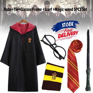Bộ 5 trang phục hóa trang harry potter cho bé