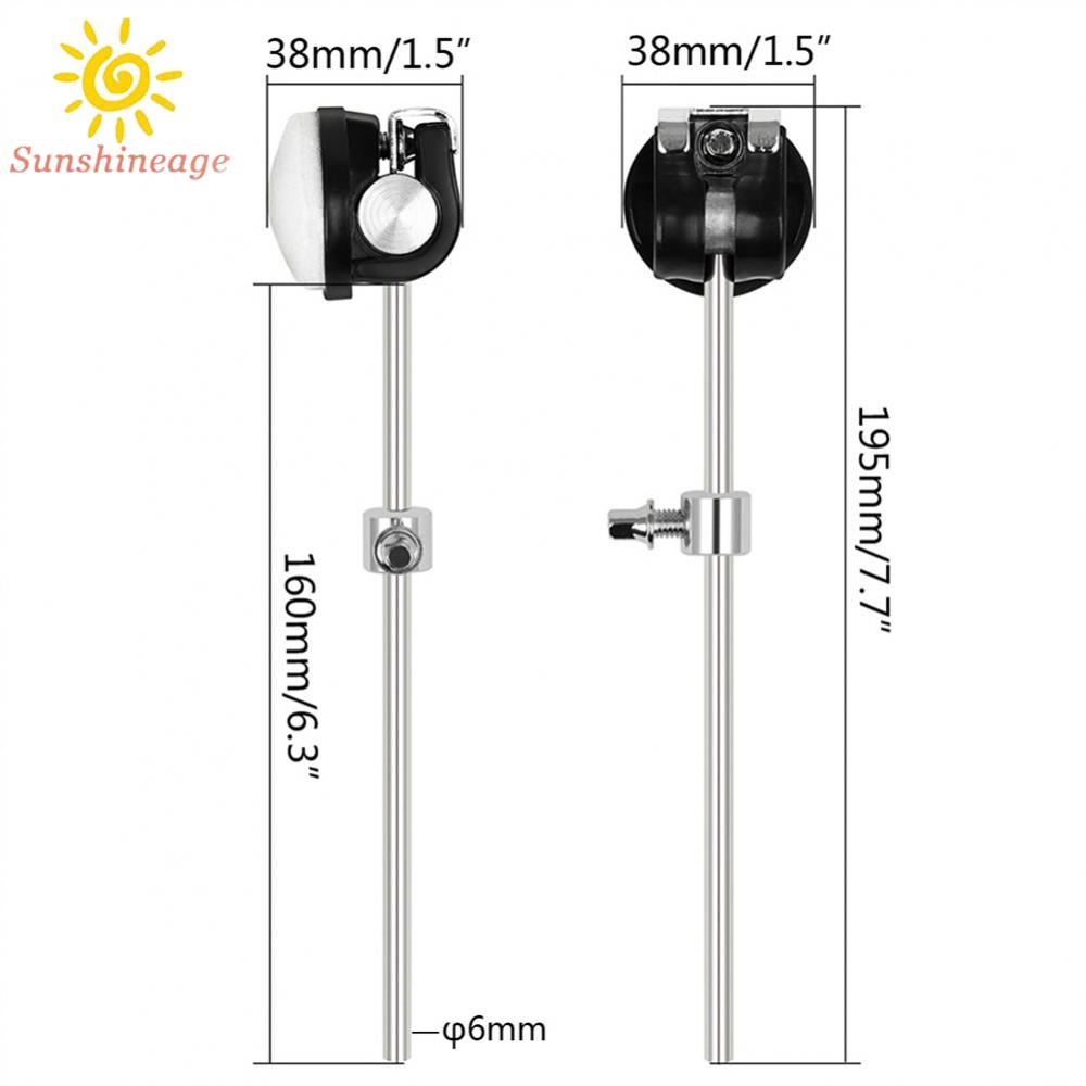 SUNAGE- ~Drum Pedal Beater Bass Drum Foot Beater Felt Hammer Head Percussion Instrument