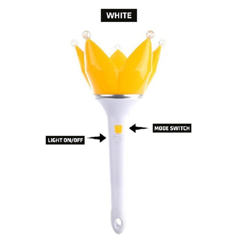 KPOP BigBang Concert Light Stick Crown Lotus G-Dragon Wish Bomb Light