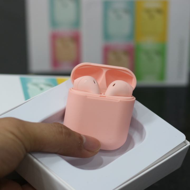 Tai Nghe Blutooth Inpods 12 -Kết Nối Không Dây Nghe Siêu Hay-Tặng Kèm Ốp