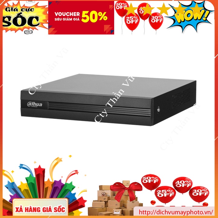 Đầu ghi hình camera dahua 4 và 8 kênh 1.0 DH-XVR1A04 (XVR1A08) hàng mới chính hãng uy tín MVP Thăng Long