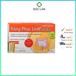 Tràng phục linh plus - giảm triệu chứng bệnh viêm đại tràng.