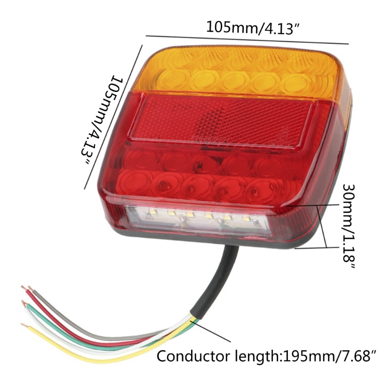 Đèn Led Cảnh Báo 26 Bóng Gắn Đuôi Xe Báo Tín Hiệu Xi Nhan