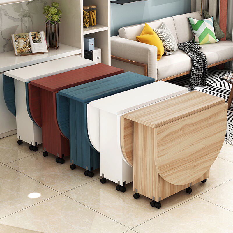 Bàn ăn gấp gọn hình oval