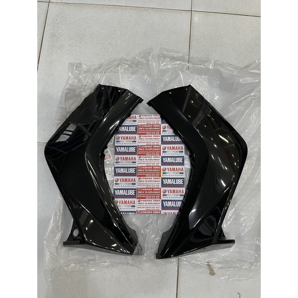 Cánh yếm đen bong ex 135 đời 2006 - 2010 zin chính hãng yamaha