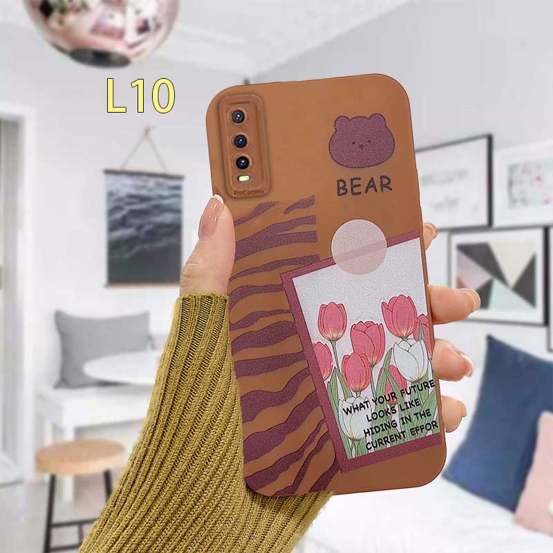 Ốp Điện Thoại Mềm Cho VIVO Y21 2021 Y12S Y12 Y20 Y91C Y30 Y21S Y20S Y12i Y15S Y91 Y15A Y76S Y76 Y10 Y30i Y93 Y95 Y15 Y17 Y53 Y50 Y53S Y51 2020 Y51A Y33S Y1S Y11 Y31 Y20i Y91i Y90 Y51S Y12A U10