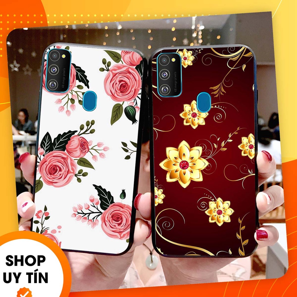 Ốp lưng Samsung M30S in hình hoa xinh xắn, hiện đại , thời trang ,phong cách