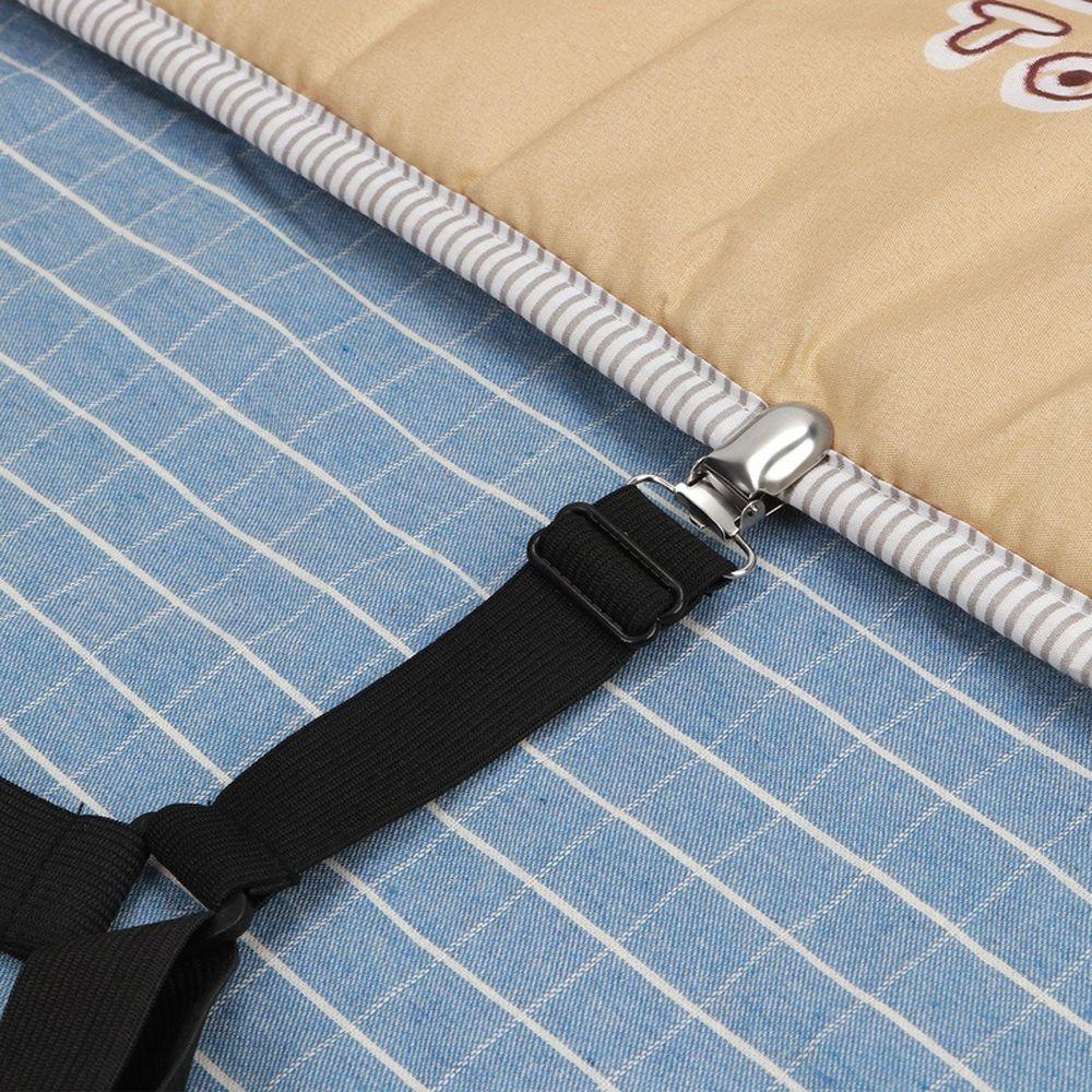 MUVAKO Dây Đai Cố Định Ga Giường 12 Mặt Chống Trượt