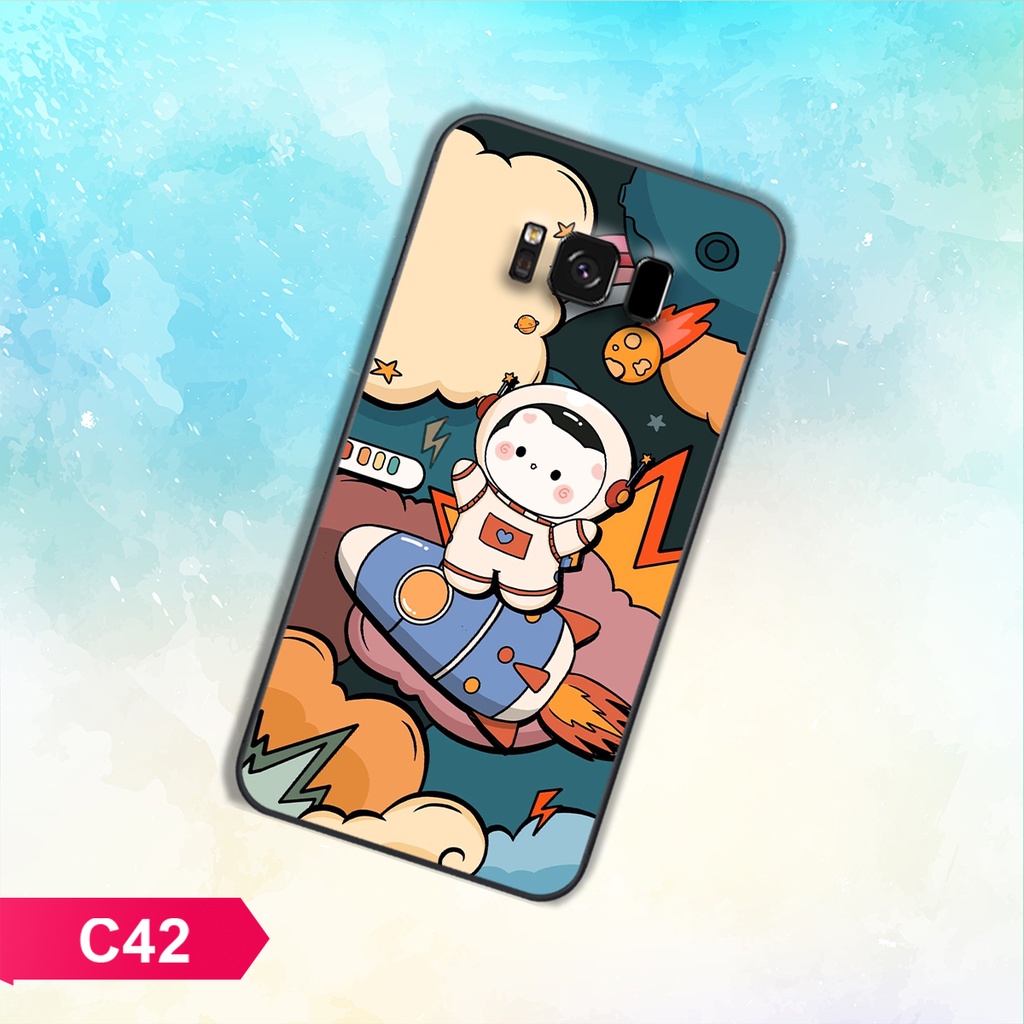 ỐP LƯNG SAMSUNG S8-SAMSUNG S8 PLUS IN HÌNH THÁM HIỂM MẶT TRĂNG CỰC ĐÁNG YÊU-HOT NHẤT 2021