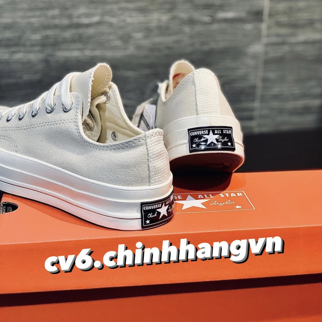 Giày Conversse Chuck70s Natural/White  Thấp Cổ