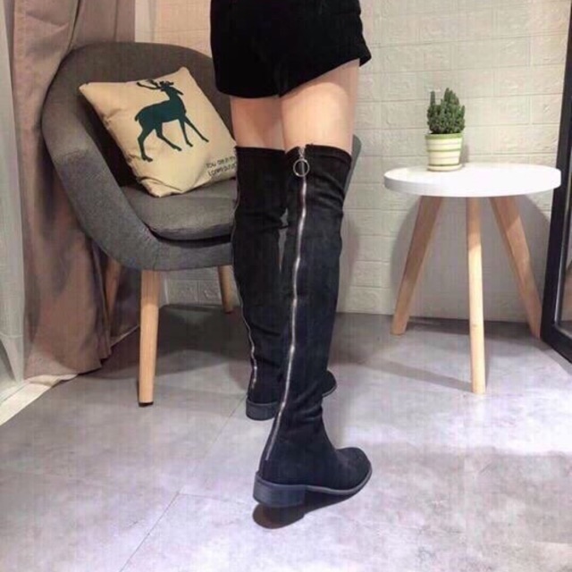 Boot da lộn kéo khoá