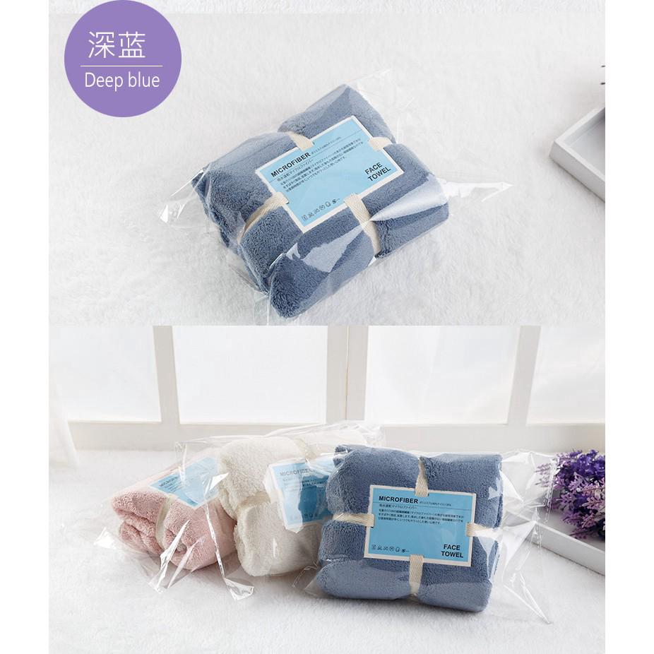 Khăn Tắm Nhung San Hô Mềm Mại 34*80cm