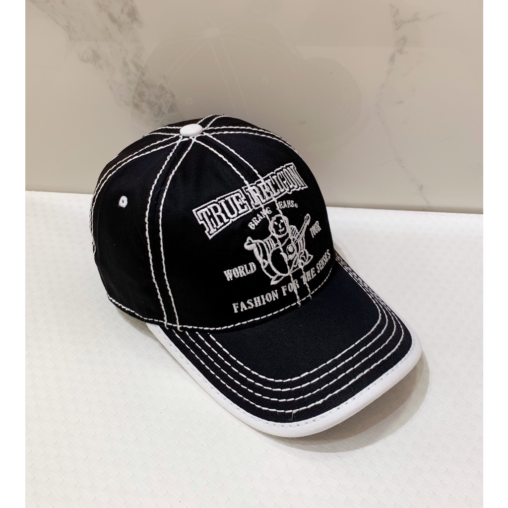 Nón kết ông địa, Mũ lưỡi trai thời trang thể thao cao cấp logo thêu nổi màu trắng full cực đẹp