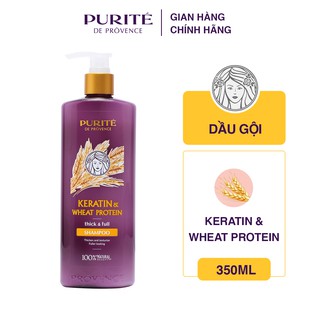 Dầu Gội Keratin & Wheat Protein Purité 350ml