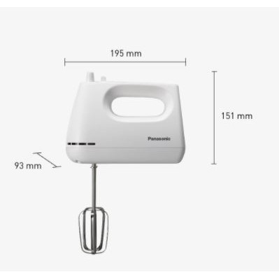 Máy đánh trứng Panasonic MK-GH3WRA - Bảo hành 12 tháng - Hàng chính hãng