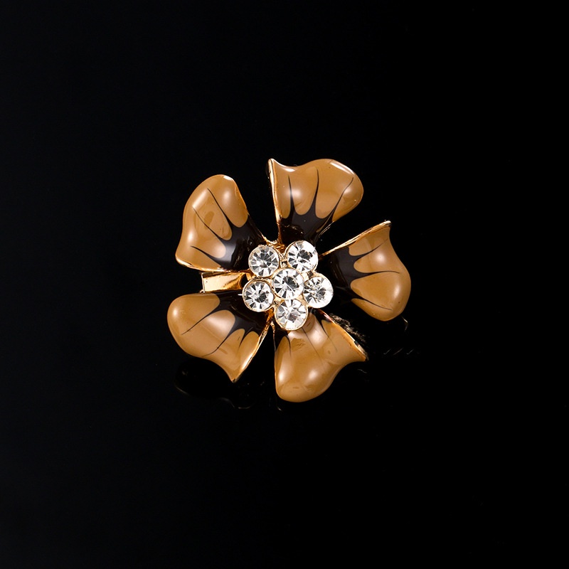 Trâm Cài Áo Hình Hoa tulip Đính Ngọc Trai Thời Trang Cho Nữ