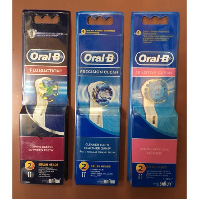 1 Cái Đầu thay bàn chải điện Oral - B người lớn